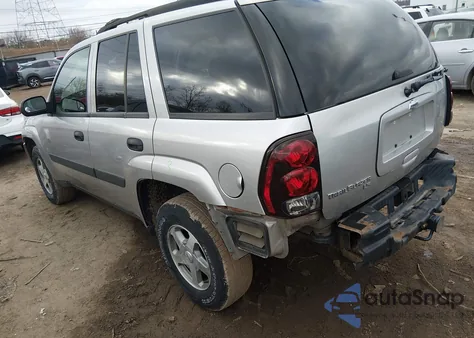 2005 Chevrolet Trailblazer Ls из США, поврежденный, VIN 1GNDT13S452291987